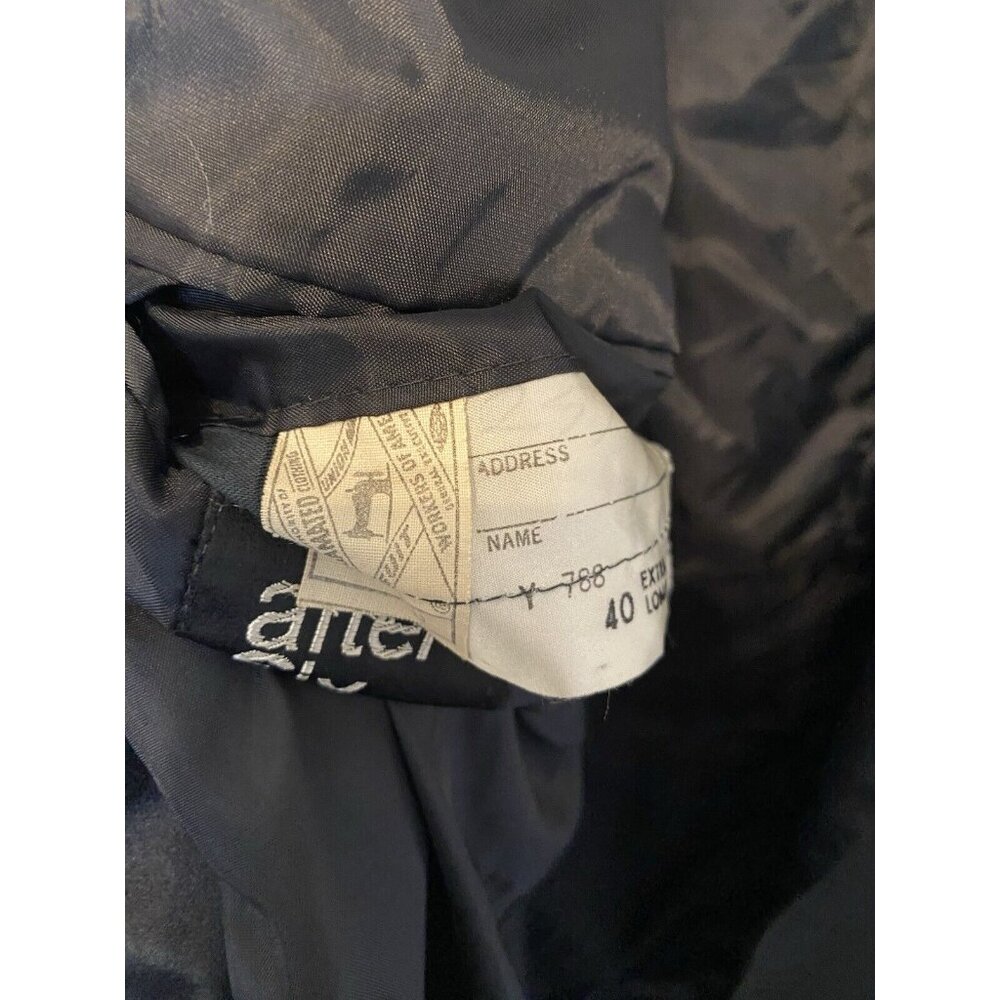 After Six Black Tuxedo Jacket Men's 40 Extra Long Single Breasted 1 Button - Picture 8 of 9